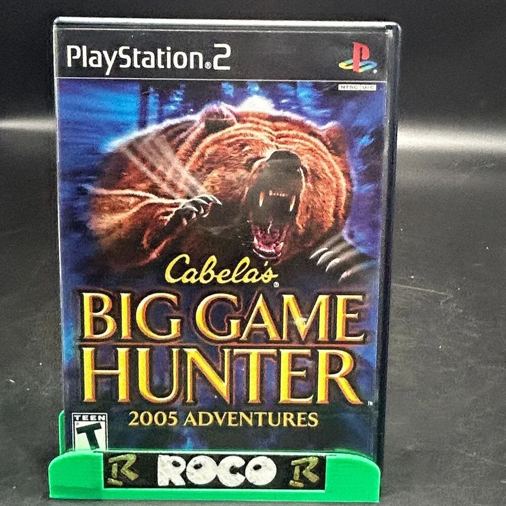 Cabela's Big Game Hunter 2005 Adventures PS2 (Sony PlayStation 2, 2005) CIB